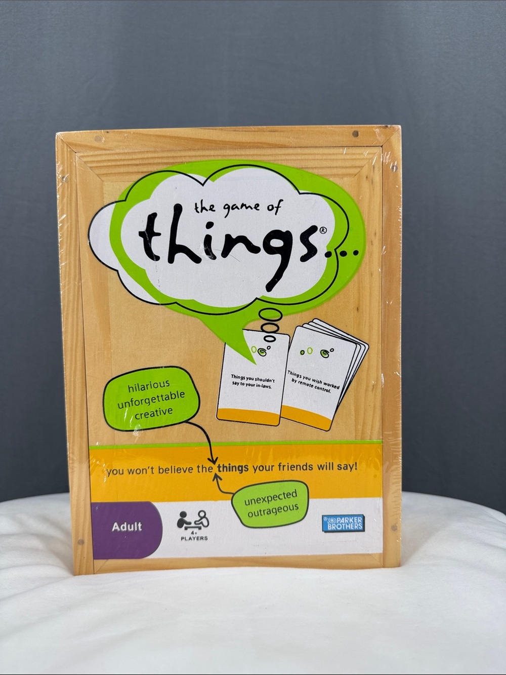 Hasbro The Game of Things Card Party Game